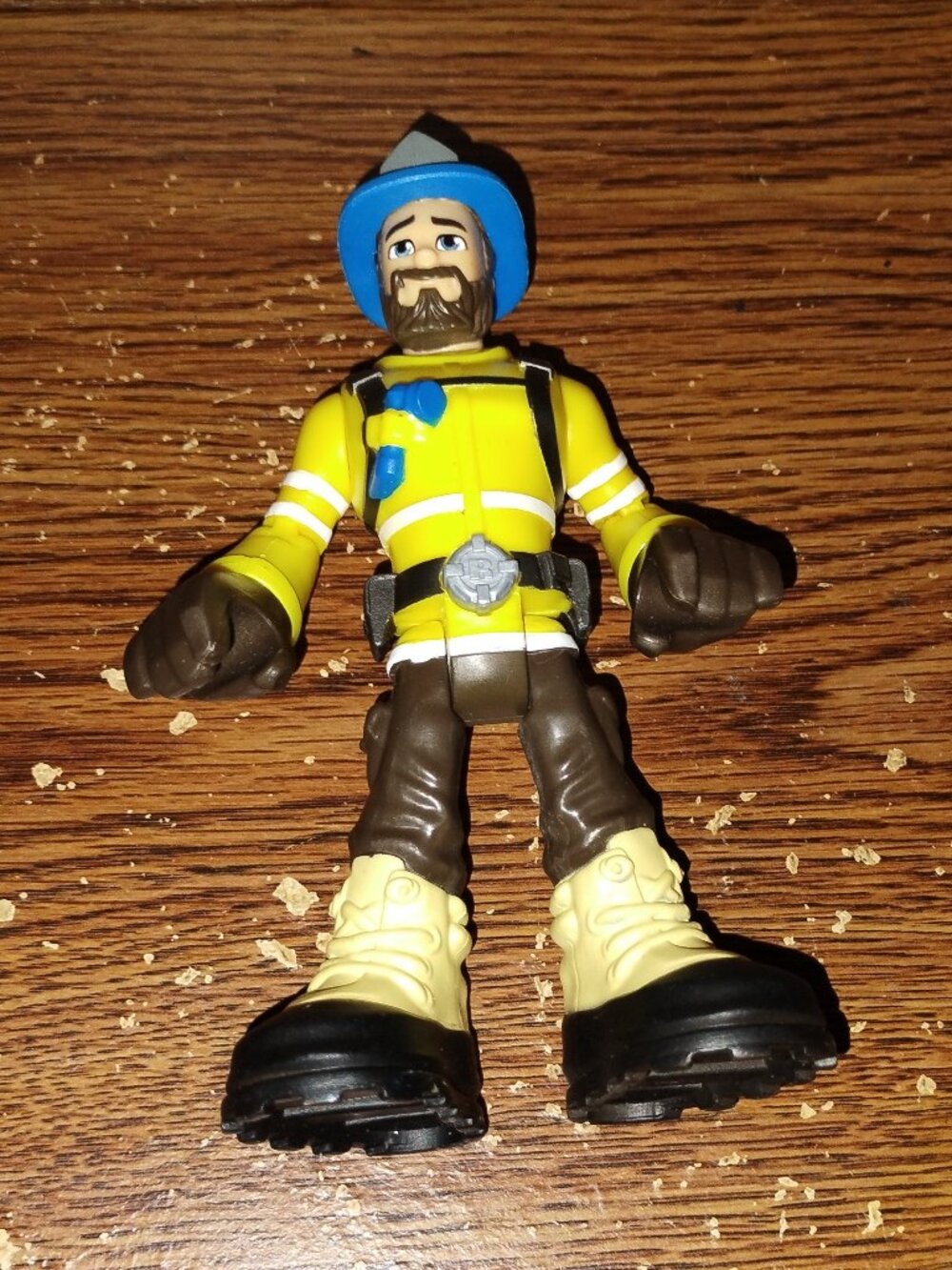 Fisher-Price Rescue Heroes Forrest Fuego Firefighter Action Figure Mattel
